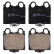 Brake Pad Set, disc brake 170265 FEBI