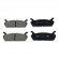 Brake Pad Set, disc brake 170269 FEBI