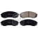 Brake Pad Set, disc brake 170293 FEBI, Thumbnail 2