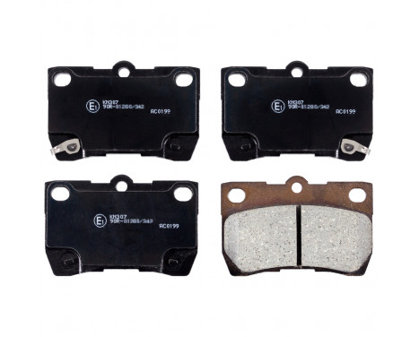 Brake Pad Set, disc brake 170295 FEBI