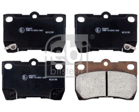 Brake Pad Set, disc brake 170295 FEBI, Image 2