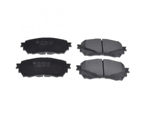 Brake Pad Set, disc brake 170297 FEBI