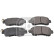 Brake Pad Set, disc brake 170385 FEBI, Thumbnail 2