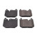 Brake Pad Set, disc brake 170390 FEBI