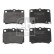 Brake Pad Set, disc brake 170625 FEBI, Thumbnail 2