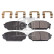Brake Pad Set, disc brake 170627 FEBI, Thumbnail 2