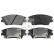 Brake Pad Set, disc brake 170629 FEBI, Thumbnail 2