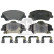 Brake Pad Set, disc brake 170635 FEBI, Thumbnail 2