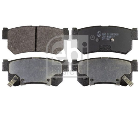 Brake Pad Set, disc brake 170638 FEBI, Image 2
