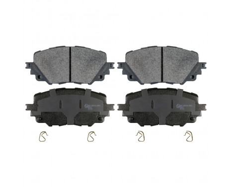 Brake Pad Set, disc brake 170663 FEBI