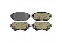Brake Pad Set, disc brake 170664 FEBI
