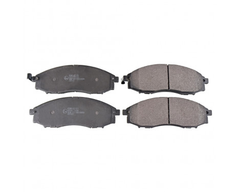 Brake Pad Set, disc brake 170665 FEBI