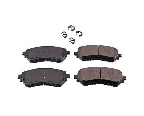 Brake Pad Set, disc brake 170814 FEBI