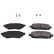 Brake Pad Set, disc brake 170824 FEBI