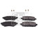 Brake Pad Set, disc brake 170824 FEBI, Thumbnail 2