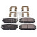 Brake Pad Set, disc brake 170855 FEBI, Thumbnail 2