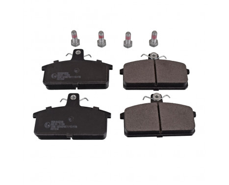 Brake Pad Set, disc brake 170857 FEBI