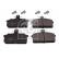 Brake Pad Set, disc brake 170857 FEBI, Thumbnail 2