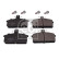Brake Pad Set, disc brake 170857 FEBI, Thumbnail 2