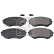 Brake Pad Set, disc brake 170858 FEBI, Thumbnail 2