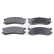 Brake Pad Set, disc brake 170860 FEBI, Thumbnail 2