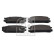 Brake Pad Set, disc brake 170873 FEBI, Thumbnail 2