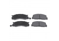 Brake Pad Set, disc brake 170884 FEBI