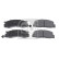 Brake Pad Set, disc brake 170884 FEBI, Thumbnail 2