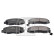 Brake Pad Set, disc brake 170898 FEBI, Thumbnail 2