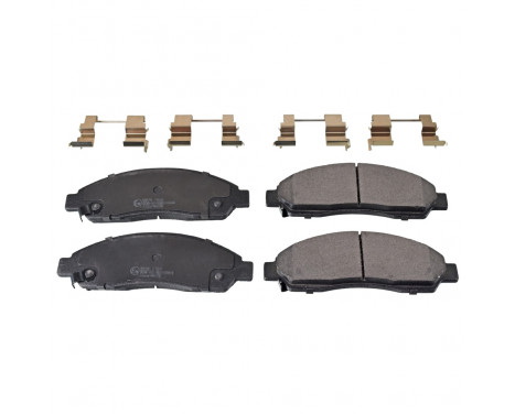 Brake Pad Set, disc brake 170899 FEBI