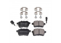 Brake Pad Set, disc brake 170905 FEBI