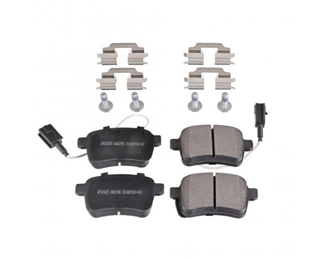 Brake Pad Set, disc brake 170905 FEBI