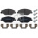 Brake Pad Set, disc brake 171000 FEBI, Thumbnail 2