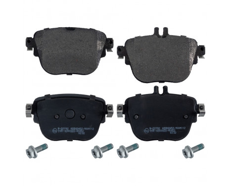 Brake Pad Set, disc brake 171001 FEBI