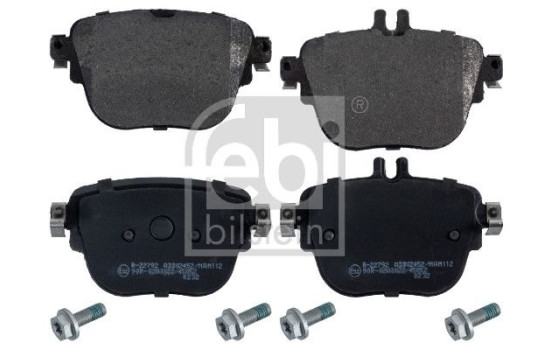 Brake Pad Set, disc brake 171001 FEBI, Image 2