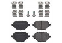 Brake Pad Set, disc brake 171002 FEBI