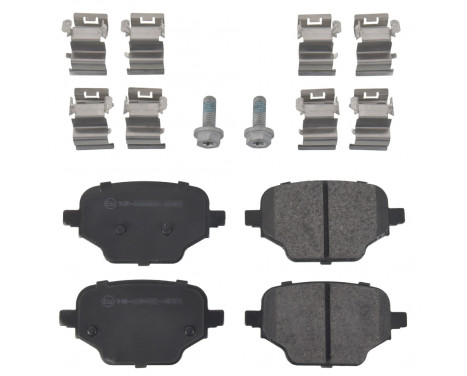 Brake Pad Set, disc brake 171002 FEBI