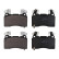 Brake Pad Set, disc brake 171394 FEBI