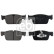 Brake Pad Set, disc brake 171407 FEBI, Thumbnail 2