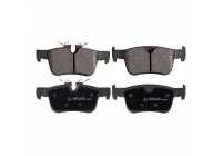 Brake Pad Set, disc brake 171409 FEBI