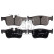 Brake Pad Set, disc brake 171409 FEBI, Thumbnail 2