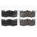 Brake Pad Set, disc brake 171412 FEBI, Thumbnail 2