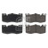 Brake Pad Set, disc brake 171412 FEBI, Thumbnail 2