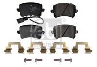 Brake Pad Set, disc brake 172168 FEBI