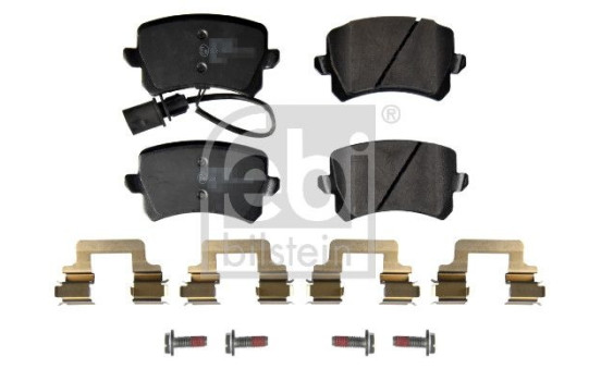 Brake Pad Set, disc brake 172168 FEBI