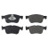 Brake Pad Set, disc brake 172179 FEBI