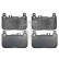 Brake Pad Set, disc brake 172184 FEBI, Thumbnail 2