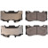 Brake Pad Set, disc brake 172313 FEBI