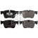 Brake Pad Set, disc brake 173455 FEBI, Thumbnail 2