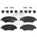 Brake Pad Set, disc brake 173457 FEBI, Thumbnail 2